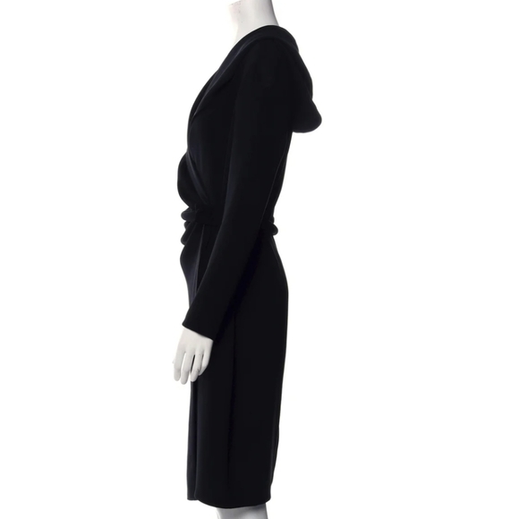 Max Mara V-neck Wrap Dress - Picture 2 of 13